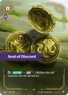 Seal of Discord 204/298