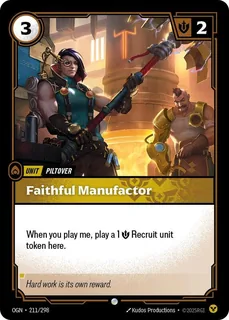 Faithful Manufactor 211/298