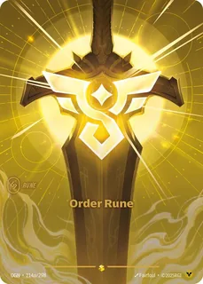 Order Rune 214a/298