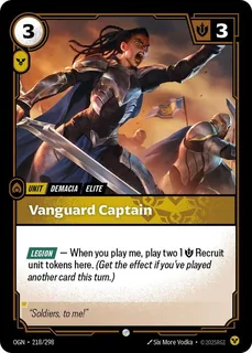 Vanguard Captain 218/298