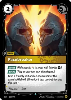 Facebreaker 220/298