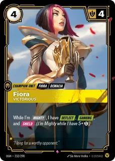 Fiora, Victorious 232/298