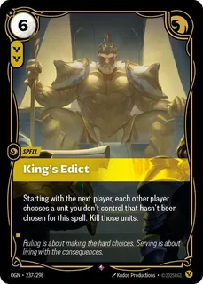 King's Edict 237/298