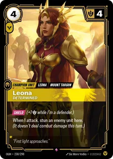 Leona, Determined 238/298