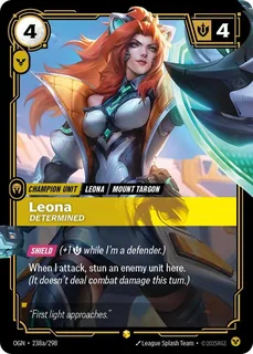 Leona, Determined 238a/298