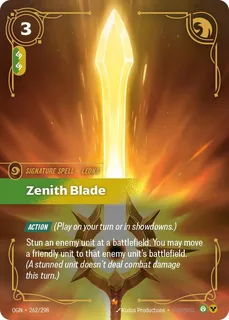 Zenith Blade 262/298