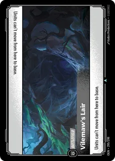 Vilemaw's Lair 295/298