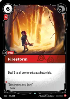 Firestorm 002/024