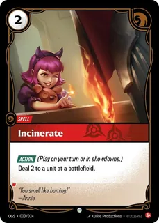 Incinerate 003/024