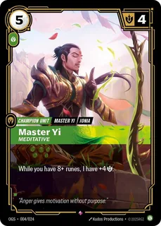 Master Yi, Meditative 004/024