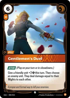 Gentlemen's Duel 008/024