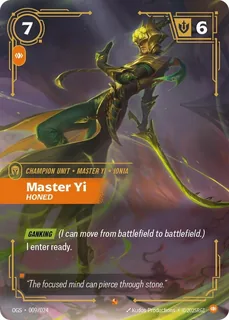 Master Yi, Honed 009/024
