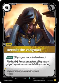 Recruit the Vanguard 015/024