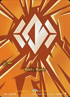Body Rune 126b/298