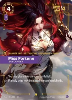 Miss Fortune, Buccaneer T1A004/005