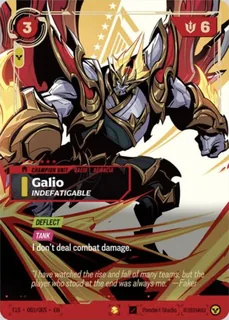 Galio, Indefatigable T1S003/005
