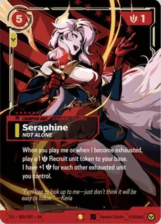 Seraphine, Not Alone T1S005/005
