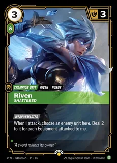 Riven, Shattered 041a/166