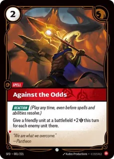 Against the Odds 001/221