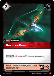 Recurve Bow 016/221