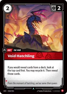Void Hatchling 018/221