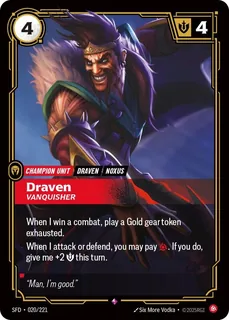 Draven, Vanquisher 020/221