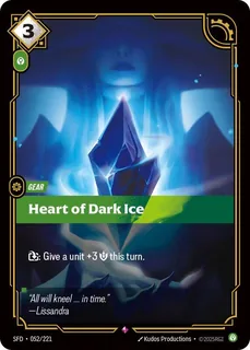 Heart of Dark Ice 052/221