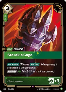 Sterak's Gage 056/221
