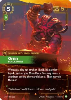 Ornn, Blacksmith 058/221