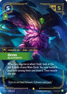 Ornn, Blacksmith 058a/221