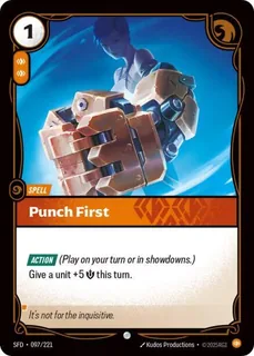 Punch First 097/221