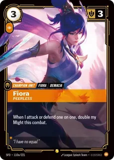 Fiora, Peerless 110a/221