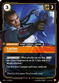 Lucian, Merciless 113/221