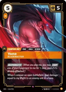 Yone, Blademaster 116/221