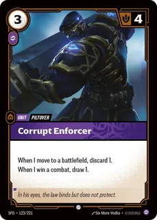 Corrupt Enforcer 123/221
