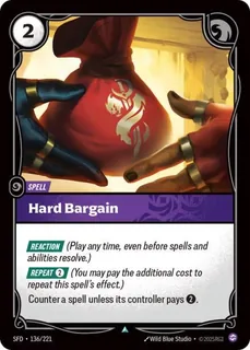 Hard Bargain 136/221