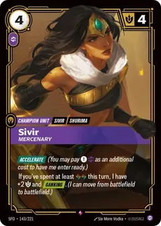 Sivir, Mercenary 143/221