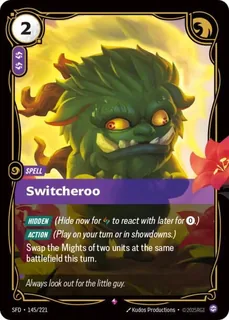 Switcheroo 145/221