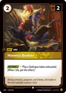 Honest Broker 155/221