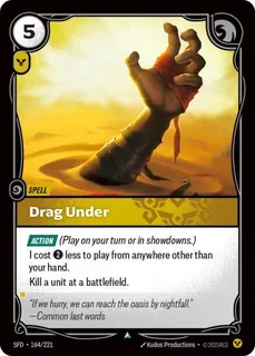 Drag Under 164/221