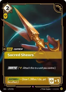 Sacred Shears 172/221