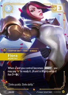 Fiora, Worthy 180/221