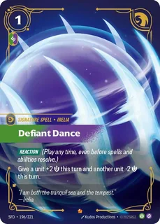 Defiant Dance 196/221