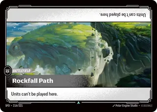 Rockfall Path 216/221