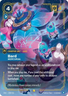 Bard, Mercurial 228/221