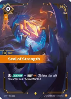 Seal of Strength 231/221