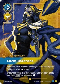 Renata Glasc, Chem-Baroness 249/221