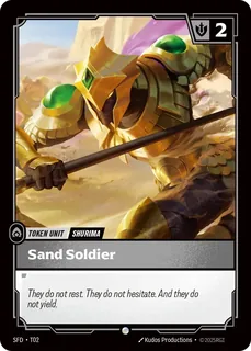 Sand Soldier // Buff T02