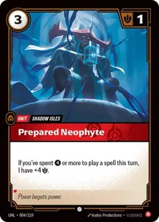 Prepared Neophyte 004/219