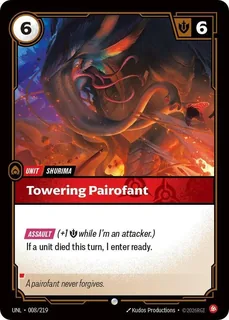 Towering Pairofant 008/219